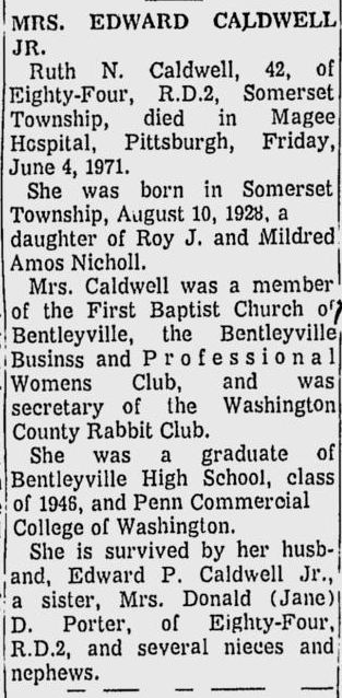 Ruth Nicholl Caldwell